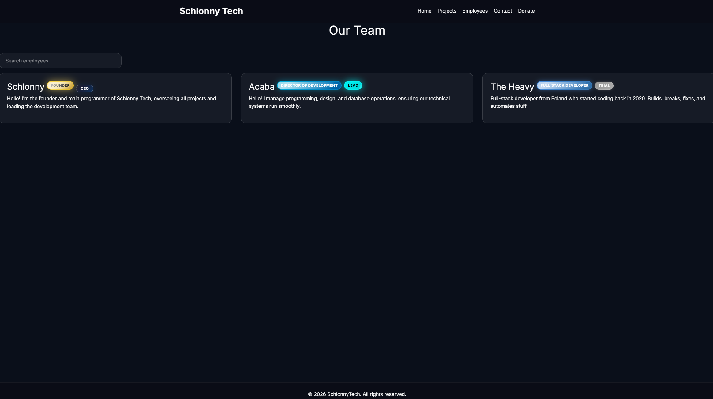 Schlonny Tech code studio